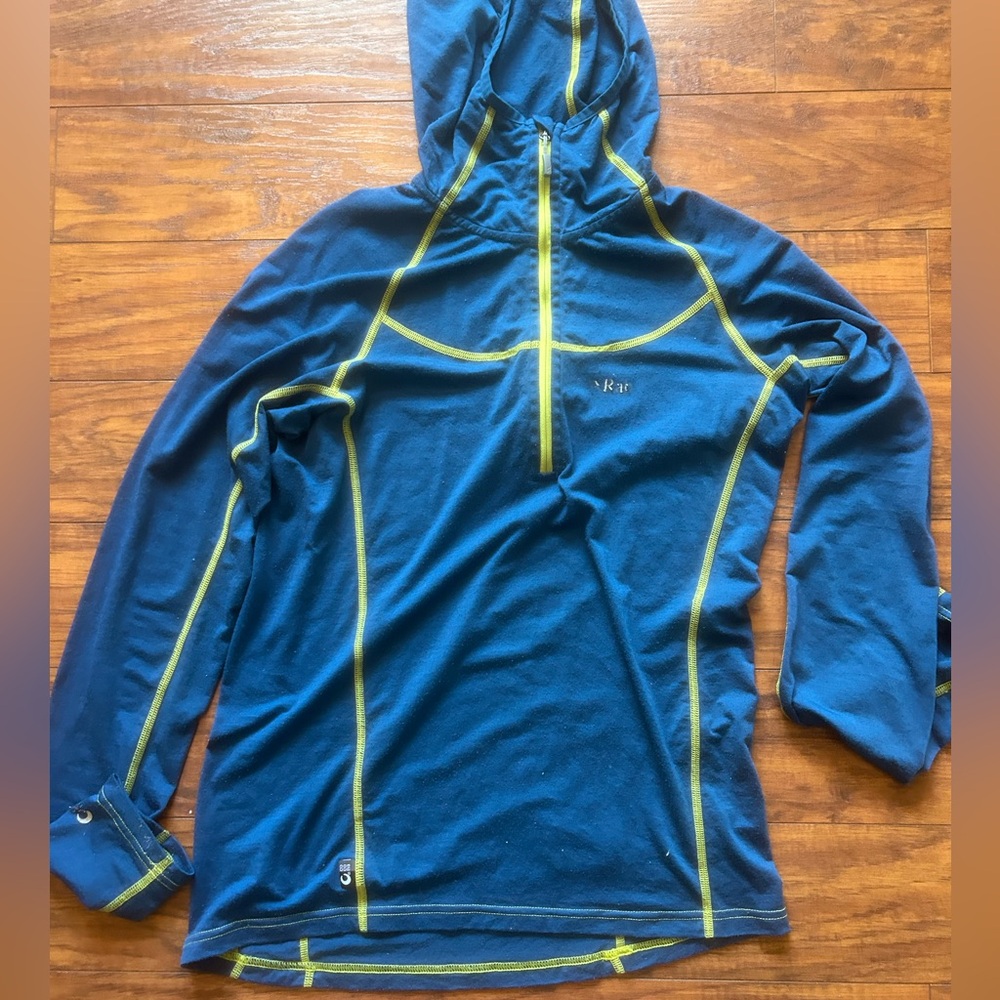 Rab merino hoodie base layer Meco 120